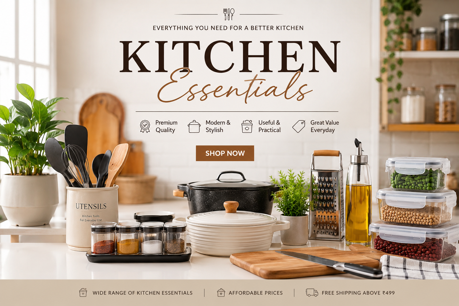 "|Kitchen Essentials" Smart Kitchen Collection