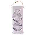 Electric Fan Desktop Double-head Powerful Air Cooler (1 Pc  With Remote)