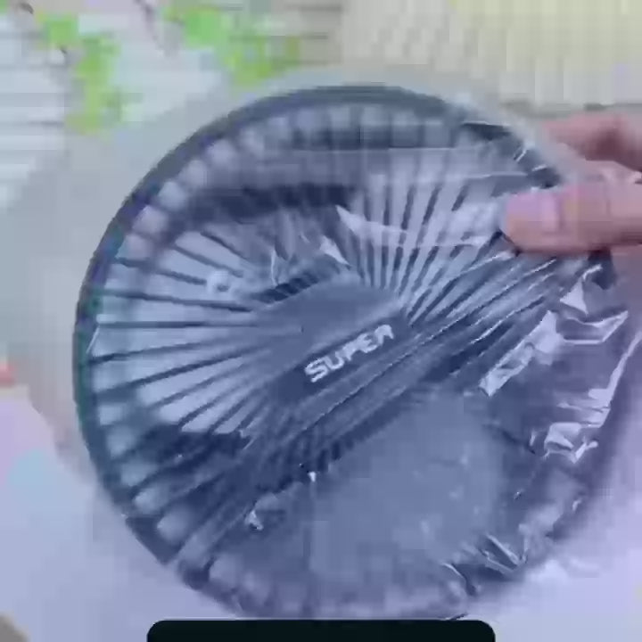 Zyvoria™ Portable Folding Table Fan | USB Rechargeable | Silent Cooling.